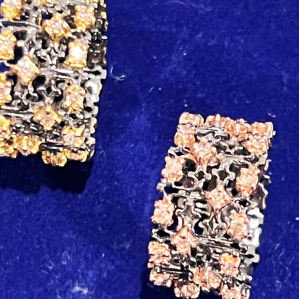 CROWN sterling silver and citrine ring